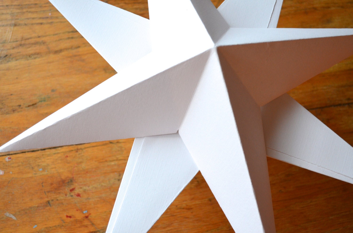 DIY Hanging Paper Star Kit make your own large folded Etsy
