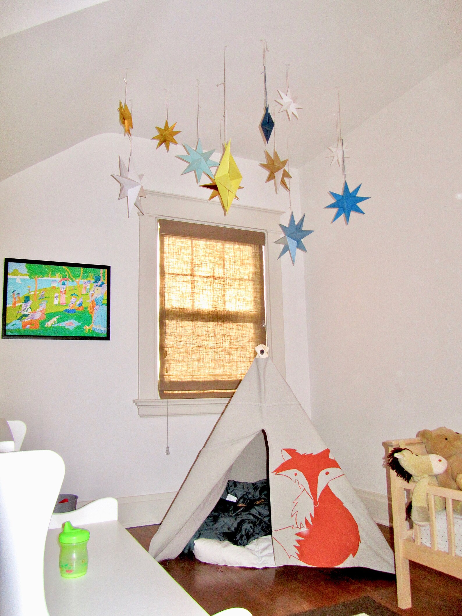 DIY Hanging Paper Star Kit make your own large folded Etsy