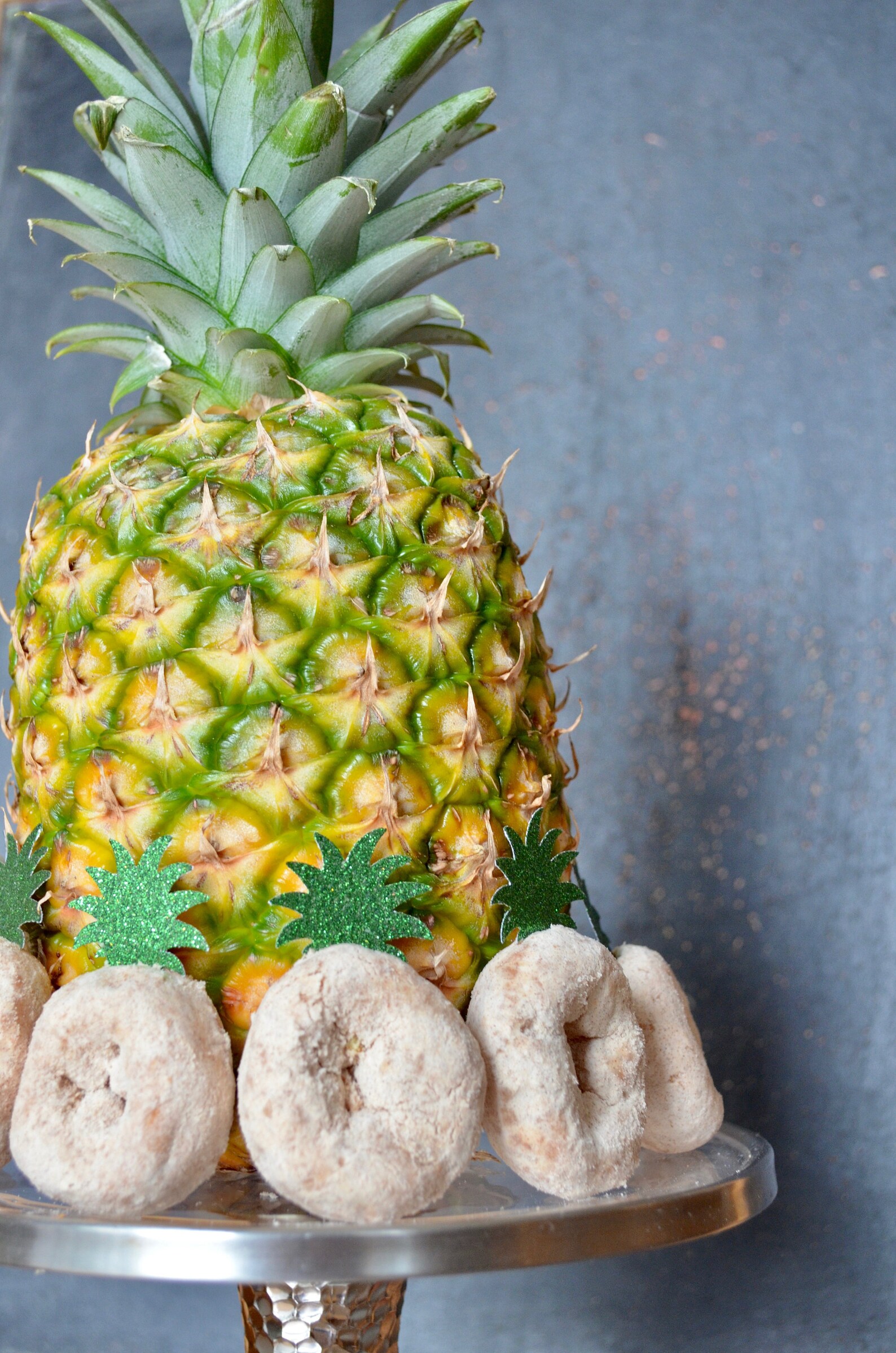 Glitter Pineapple Leaf Tops Choose From Mini or Standard Etsy New Zealand