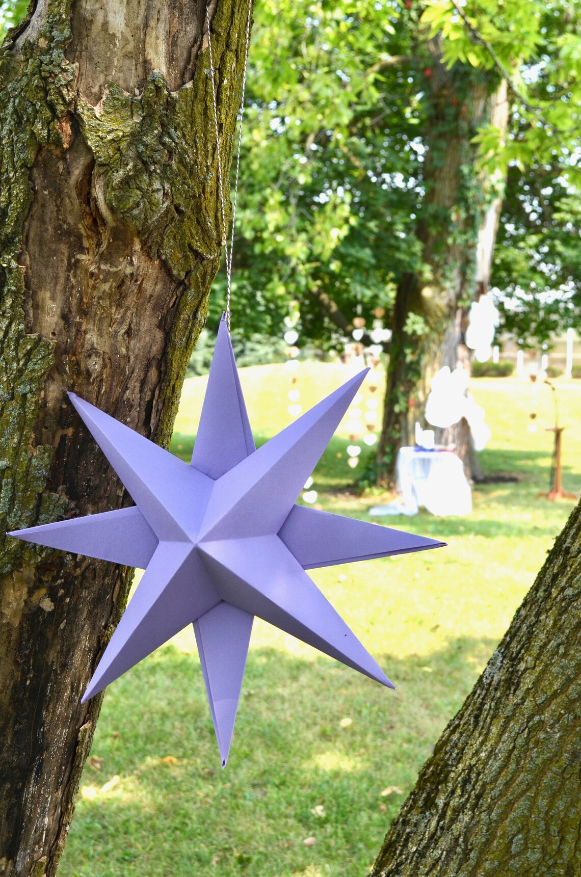 DIY Hanging Paper Star Kit make your own large folded Etsy