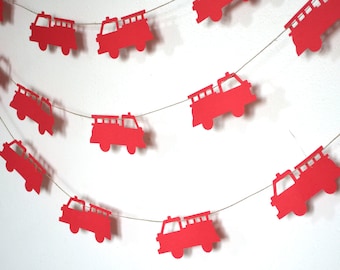 Fire Truck Banner Kit