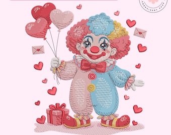 Vintage 1950s Sierra Vista Ceramic Clown Cookie Jar California