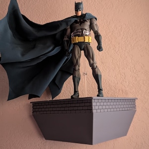 Building Top Corner Diorama For 1/12 Action Figures w/ Extra Posing Locations For Figure Stands (READ DETAILS FIRST)