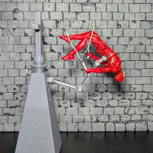 Diorama krzyża do figurek akcji w skali 1/12 (PRZECZYTAJ SZCZEGÓŁY NAJPIERW)