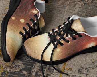 Cosmic Print Damen Sportschuhe: Leichte Galaxy Sneakers