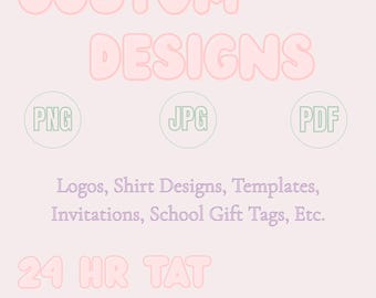 Custom Png, Pdf, Jpg Design