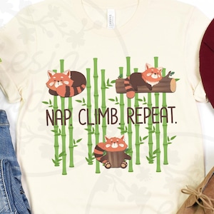 Red Panda T-Shirt, Cute Animal Tee, Kawaii Animal Shirt, Animal Lover Gift, Red Panda Adventure Tee, Funny Red Panda Shirt, Nature Inspired