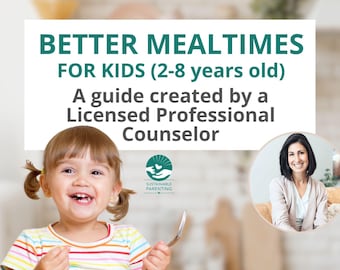 Parent Guide & Daily Routine Guidebook for Better Mealtimes for Kids| Positive Parenting and Child Development