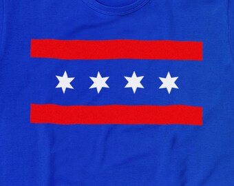 Chicago Northside Baseball Flag T-Shirt