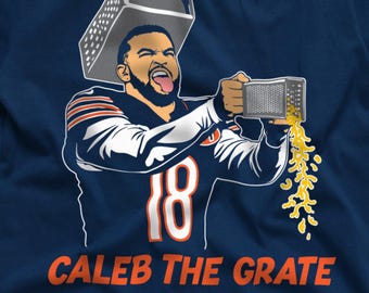 Chicago Football Caleb Käsereibe „CALEB THE GRATE“ T-Shirt