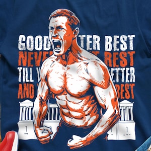 Chicago Football Ben Johnson "GOOD BETTER BEST" T-Shirt