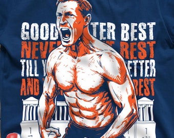 Chicago Football Ben Johnson "GOOD BETTER BEST" T-Shirt