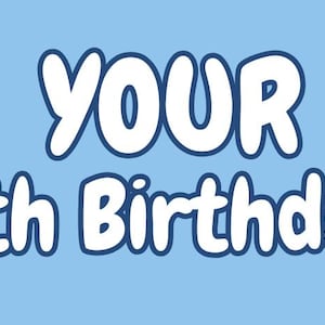 PRINTABLE Blue Heeler Customizable Water Bottle Label, Kids Birthday Party, Cartoon Character