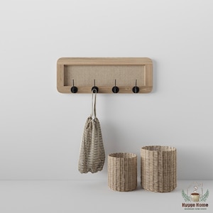 Wooden coat rack, Wall coat rack, Wall rack, Wooden rack, Coat rack, Wooden shelf, Coat rack wall, Wood wall coat rack, Wooden Wall Hanger