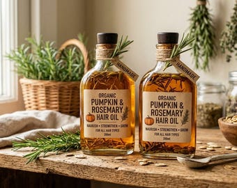 Hair Growth Oil Recipe | DIY Hair Loss Treatment Guide PDF