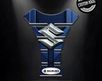 Motorcycle Tank Protector Suzuki : Universal Fit, Weather-Resistant Pad