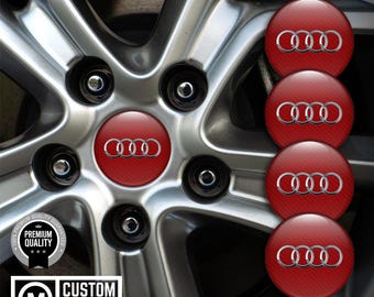Wheel Hub Cap Stickers Logo Design - set 4/ Stylish Decoration for your Rims / Wheel accessories
