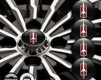 Wheel Hub Cap Silicone Stickers Oldsmobile Design - set 4/ Fuel Tank Badge /Stylish Decals Rims / Wheel accessories
