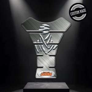 Custom Motorcycle Tank Guard KTM – Protective Pad for Fuel Tank | Universal Fit | Anti-Scratch & Grip Enhancer | Best Design Protector