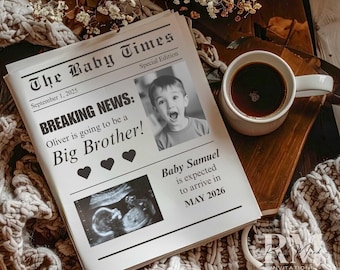 Anuncio de embarazo en periódico digital: ¡Se acerca el segundo bebé a Gran Hermano!