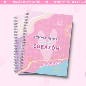 Digital file Teacher planner, editable, printable, planner, master diary, teacher diary, pretty stationery, diary template
