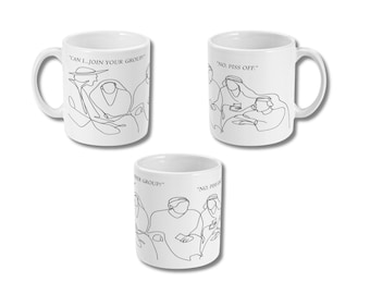 Keramische koffiemok van 11 oz Theekop Life of Brian Monty Python