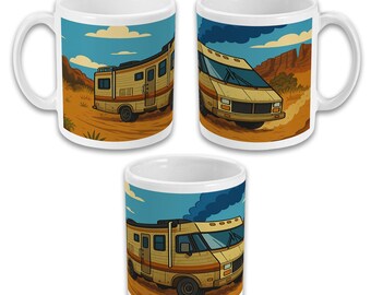 340 g keramisk kaffemugg tekopp Breaking Bad husbil