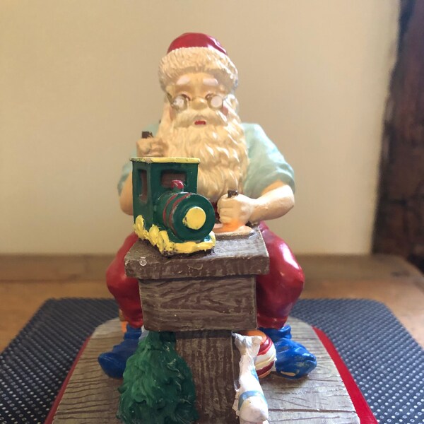 1991 Limited Edition Kurt Adler Toy-making Santa