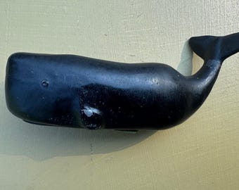Cast Iron Sperm Whale Figurine
