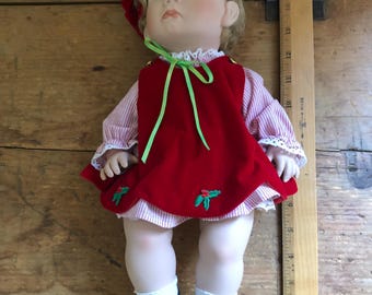 Vintage Lee Middleton 1988 Christmas Angel