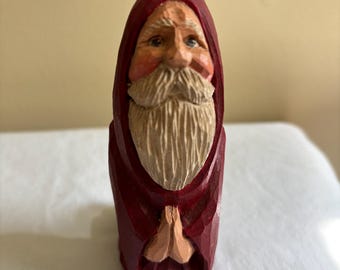 Unique Praying Santa