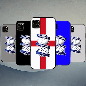 Birmingham England Football Phone Case For iPhone 12 13 14 15 16 Galaxy Ultra S22 S23 S24 S25 Protect Phone In Champions League Style
