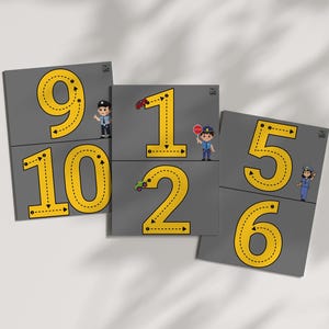 Writing Numbers 1-10 – Printable Tracing Worksheets for Kids | Learn to Count and Write