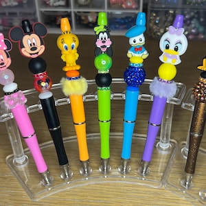 Mickey Mouse and friends Pens | Beaded Disney Character Pens | Mickey Mouse Clubhouse Pens | Mickey Mouse Beaded Pens | Beaded Pens