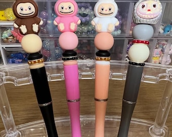 Labubu Pens | Beaded Labubu Pens | Labubu | Beaded Pens