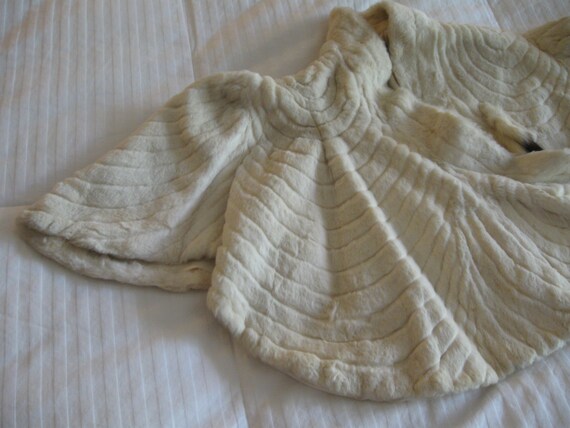 1920s Ermine Bolero Wrap   Lovely Design  Wedding… - image 10