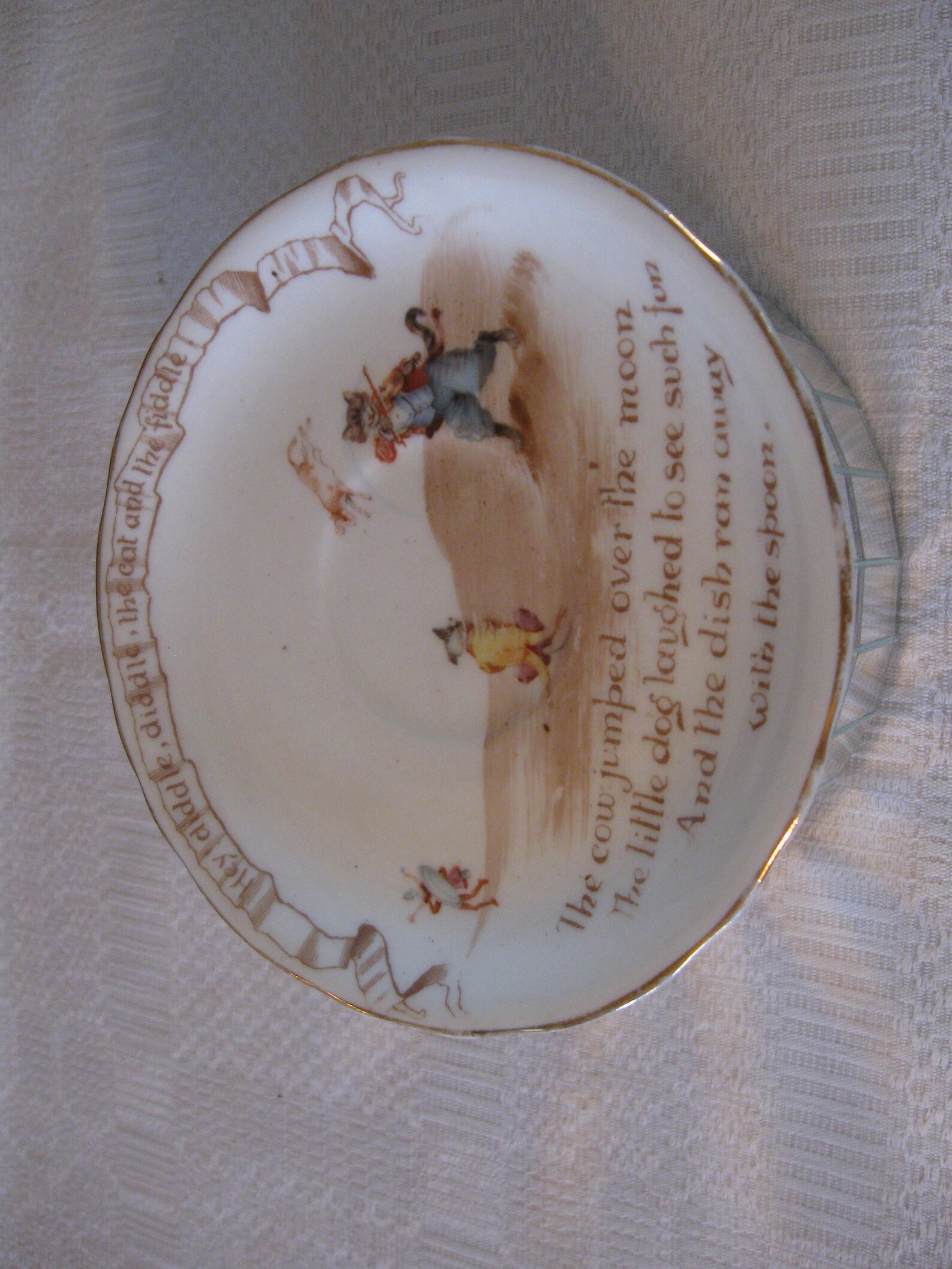 Very Rare 1902 Royal Doulton Cup and Saucer Nursery Rhyme Etsy