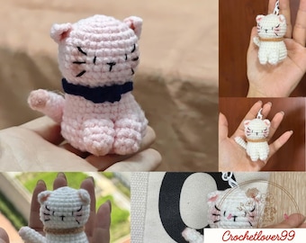 Mini Cat Amigurumi Crochet Pattern PDF | Cute Cat Keychain Tutorial | Beginner Friendly | Handmade Gift Idea | Instant Download.