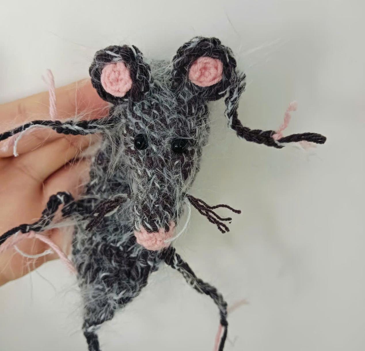 37 Rat Crochet Patterns: Amigurumi Rats, Mice, and Whimsical Rodent Designs 23 Crochet Rat Funny Amigurumi Mouse