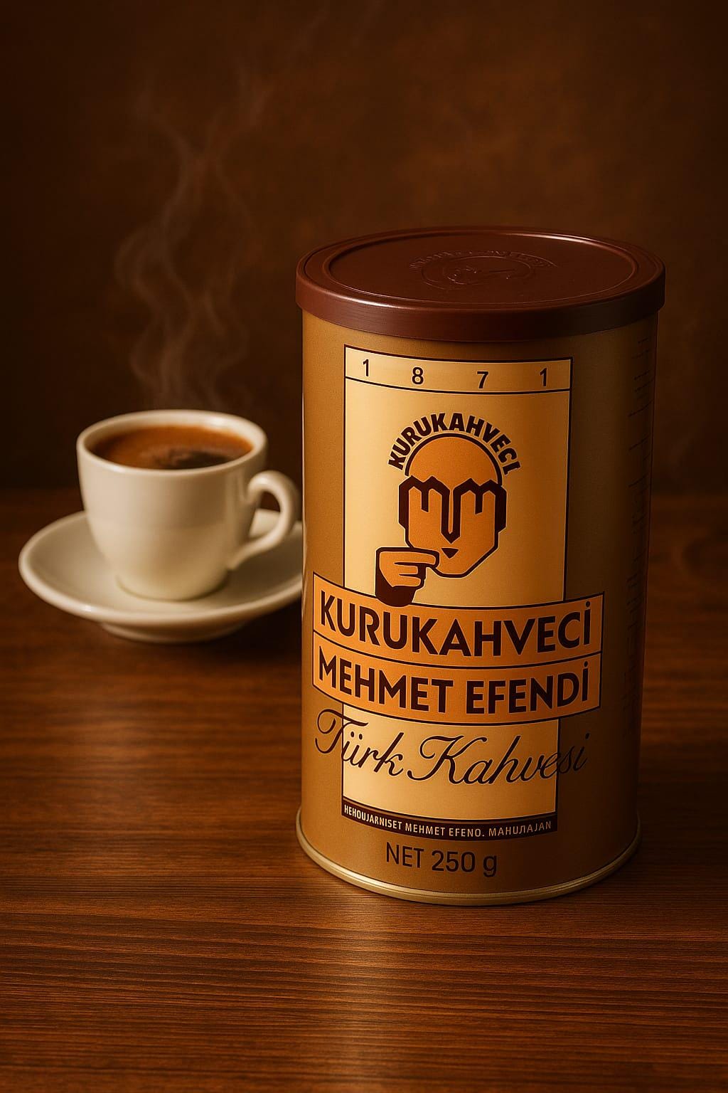 Café turco tradicional 250 g: regalo para los amantes del café – Kurukahveci Mehmet Efendi Ottoman Coffee
