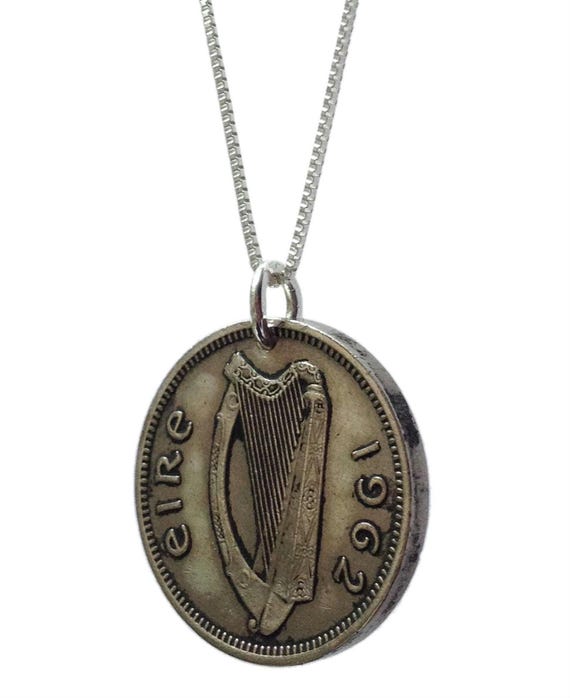 Authentic Tiny Rabbit Vintage Irish Threepence Co… - image 9