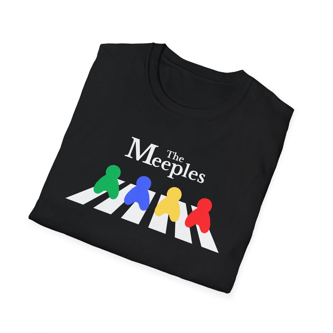 The Meeples Boardgame Design T-shirt | Board Game Tee - Etsy