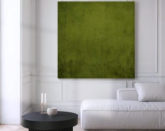 Olivgrün Abstrakte Wand Kunst Printable | Minimalistisches strukturiertes Bild | Wabi Sabi Kunst | Erde Ton Wohnzimmer Dekor (digitaler Download)