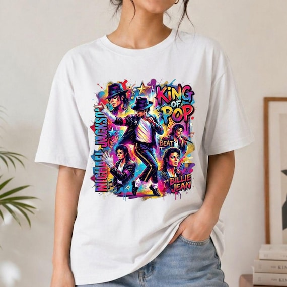 Michael Jackson King of Pop Art Print (digital Download) - Etsy