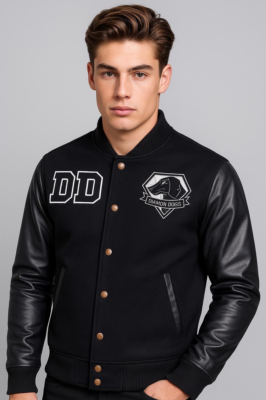 Diamond Dogs Leather Jacket - Etsy