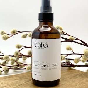 100% Natural Face Toner Mist | 4oz