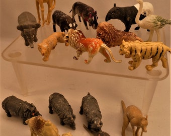 Animals & Nature 90'S VINTAGE PLASTIC TOY ZOO ANIMALS SET MIB MINT NEW Animals & Nature 90'S VINTAGE PLASTIC TOY ZOO ANIMALS SET MIB MINT NEW