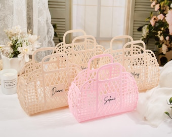Retro Jelly Bag | Beach Bag, Jelly Purse, Bridesmaid, Bachelorette