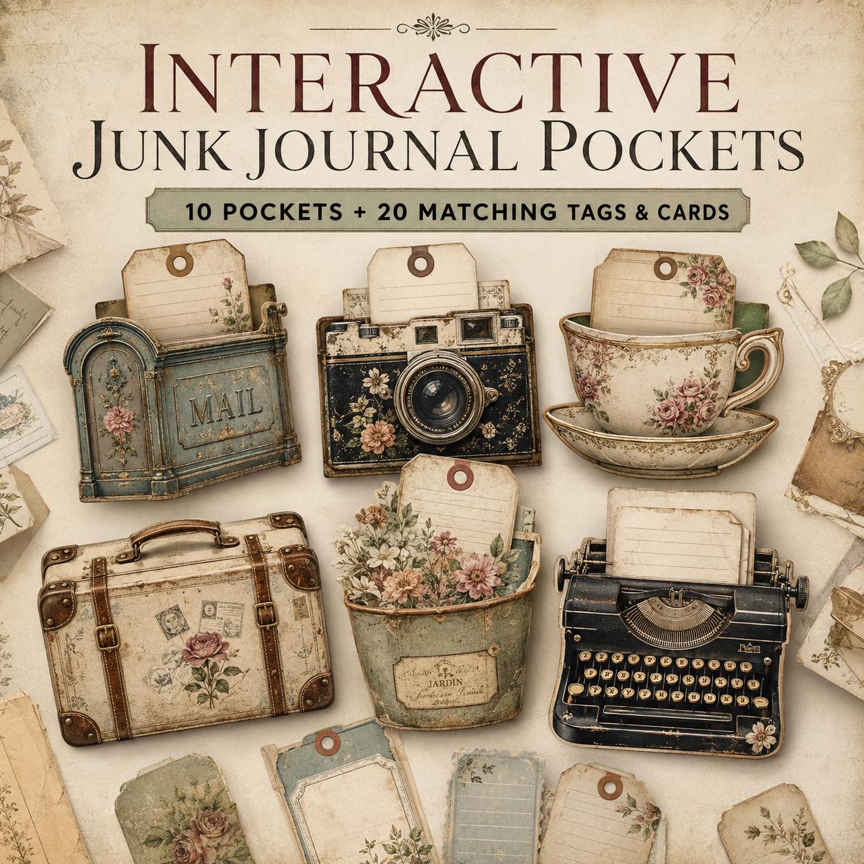 Junk Journal Kit - Etsy