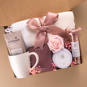 Hygge Gift Box | Self Care Gift Box | Cozy Gift Box | Care Package For Her | Thinking Of You Box | Sunshine Box | Hug In A Box | Comfort Box